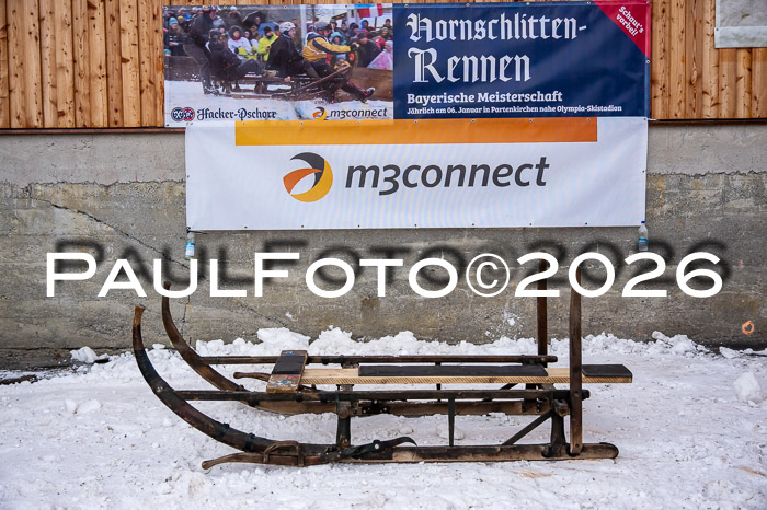 55. Hornschlittenrennen Partenkirchen, 06.01.2026