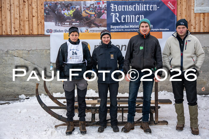 55. Hornschlittenrennen Partenkirchen, 06.01.2026