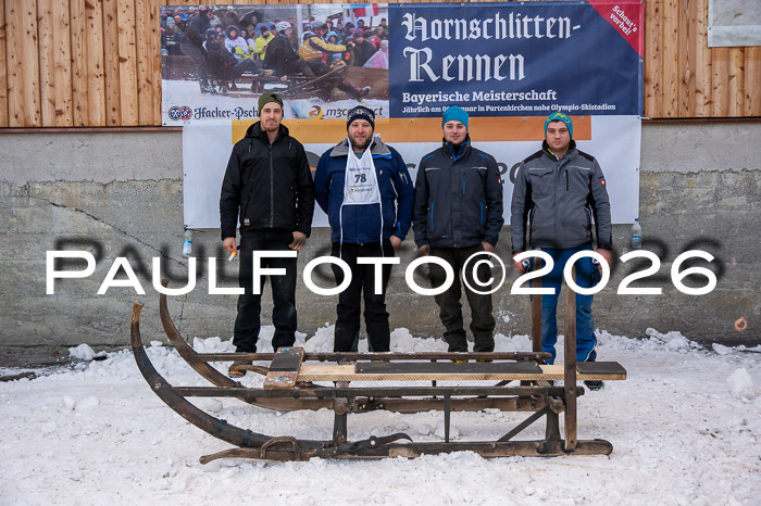 55. Hornschlittenrennen Partenkirchen, 06.01.2026