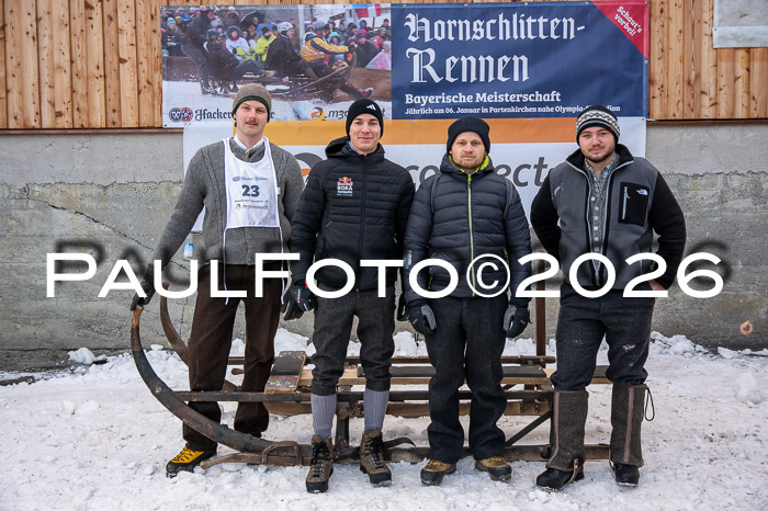 55. Hornschlittenrennen Partenkirchen, 06.01.2026