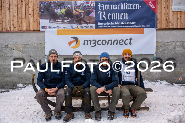 55. Hornschlittenrennen Partenkirchen, 06.01.2026