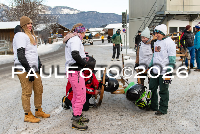 55. Hornschlittenrennen Partenkirchen, 06.01.2026