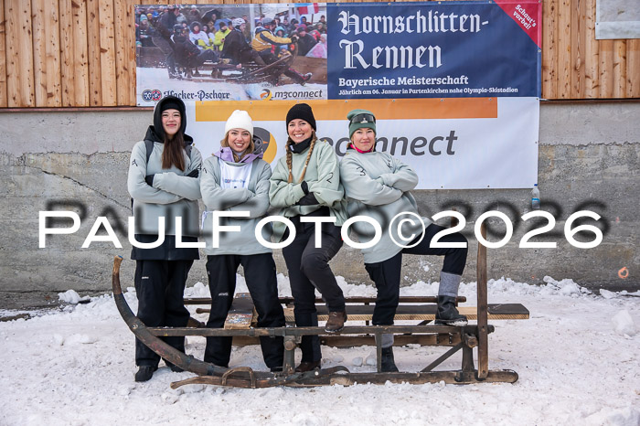 55. Hornschlittenrennen Partenkirchen, 06.01.2026