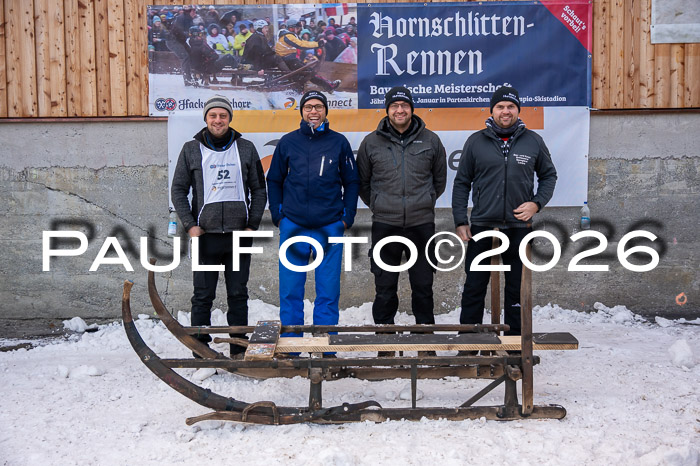 55. Hornschlittenrennen Partenkirchen, 06.01.2026