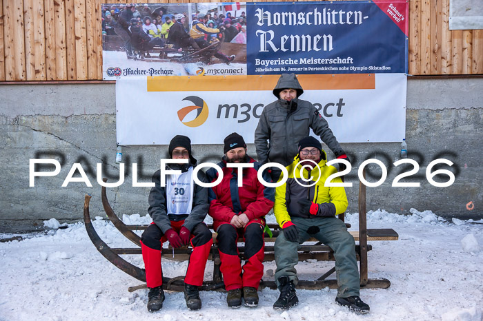 55. Hornschlittenrennen Partenkirchen, 06.01.2026