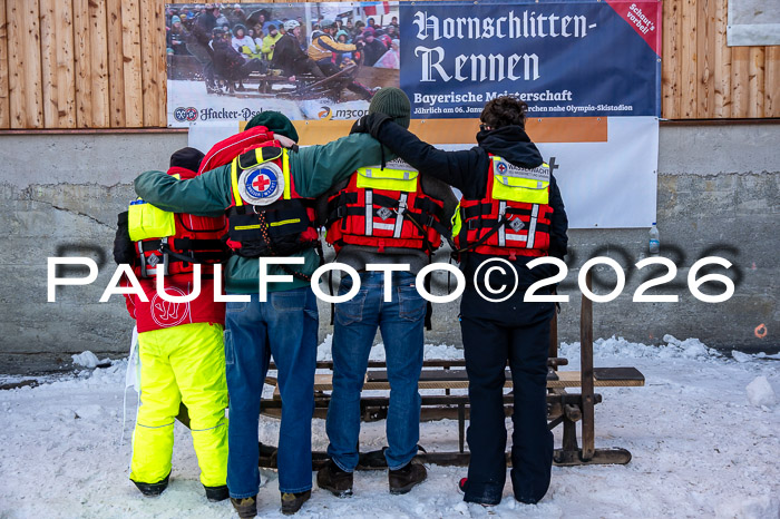 55. Hornschlittenrennen Partenkirchen, 06.01.2026