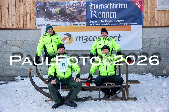 55. Hornschlittenrennen Partenkirchen, 06.01.2026