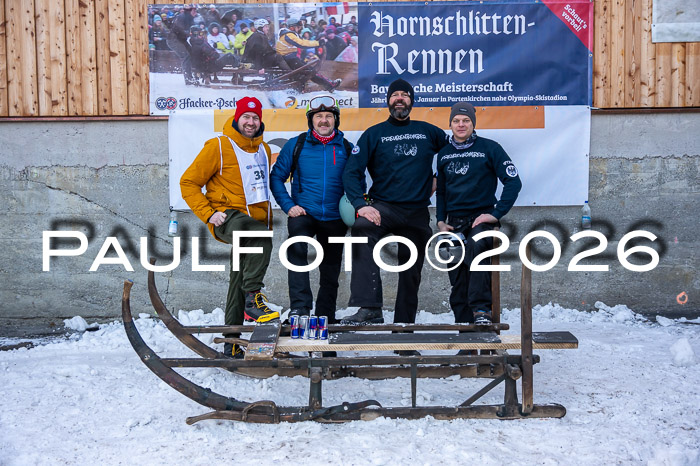 55. Hornschlittenrennen Partenkirchen, 06.01.2026