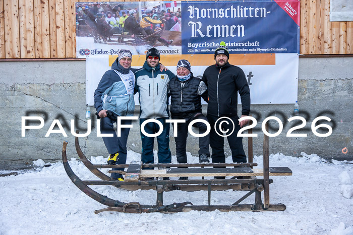 55. Hornschlittenrennen Partenkirchen, 06.01.2026