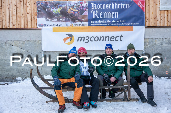 55. Hornschlittenrennen Partenkirchen, 06.01.2026