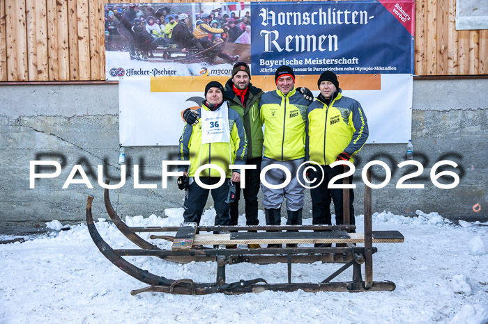 55. Hornschlittenrennen Partenkirchen, 06.01.2026