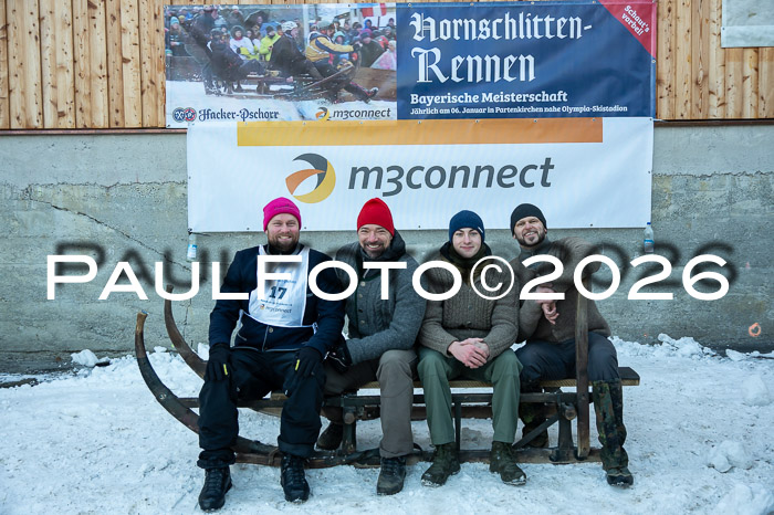 55. Hornschlittenrennen Partenkirchen, 06.01.2026
