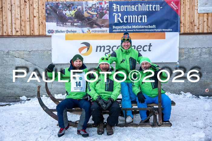 55. Hornschlittenrennen Partenkirchen, 06.01.2026