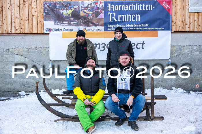 55. Hornschlittenrennen Partenkirchen, 06.01.2026