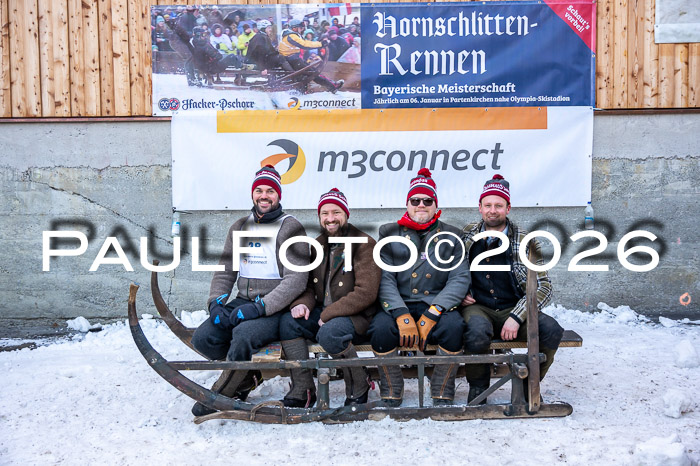 55. Hornschlittenrennen Partenkirchen, 06.01.2026