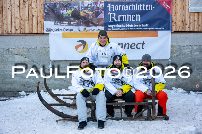 55. Hornschlittenrennen Partenkirchen, 06.01.2026