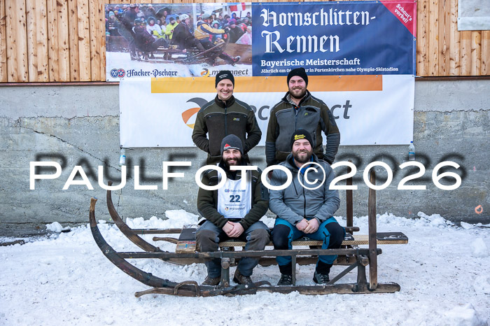 55. Hornschlittenrennen Partenkirchen, 06.01.2026