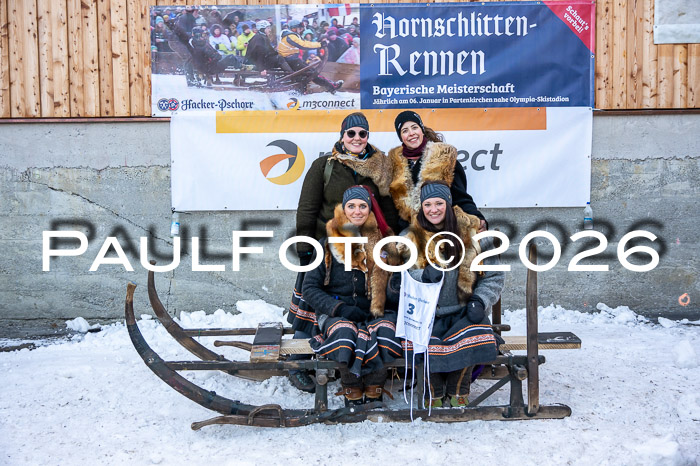 55. Hornschlittenrennen Partenkirchen, 06.01.2026