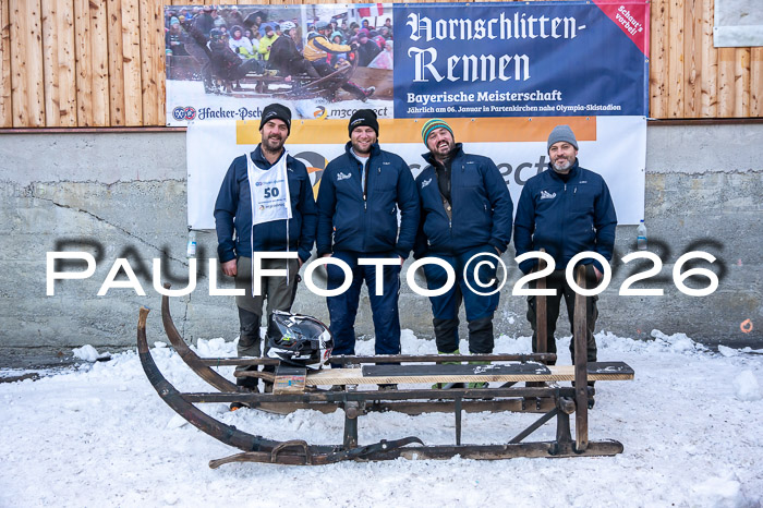 55. Hornschlittenrennen Partenkirchen, 06.01.2026