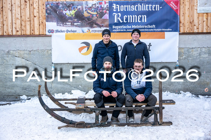 55. Hornschlittenrennen Partenkirchen, 06.01.2026
