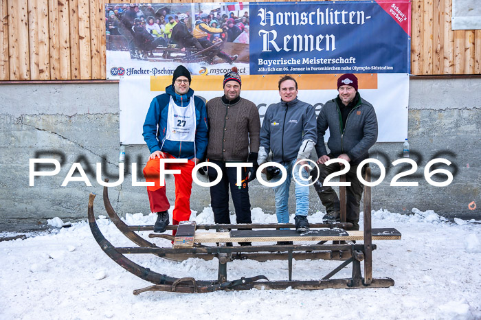 55. Hornschlittenrennen Partenkirchen, 06.01.2026