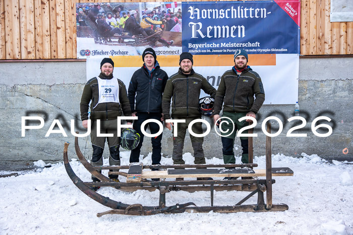 55. Hornschlittenrennen Partenkirchen, 06.01.2026