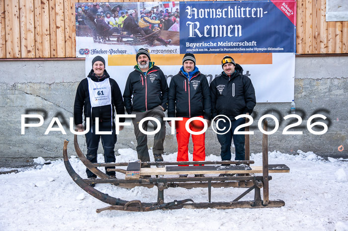 55. Hornschlittenrennen Partenkirchen, 06.01.2026