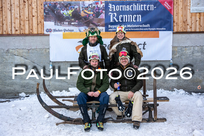 55. Hornschlittenrennen Partenkirchen, 06.01.2026