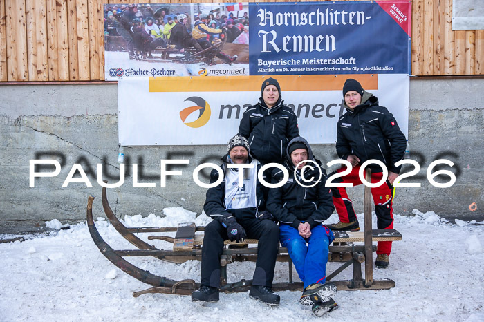 55. Hornschlittenrennen Partenkirchen, 06.01.2026