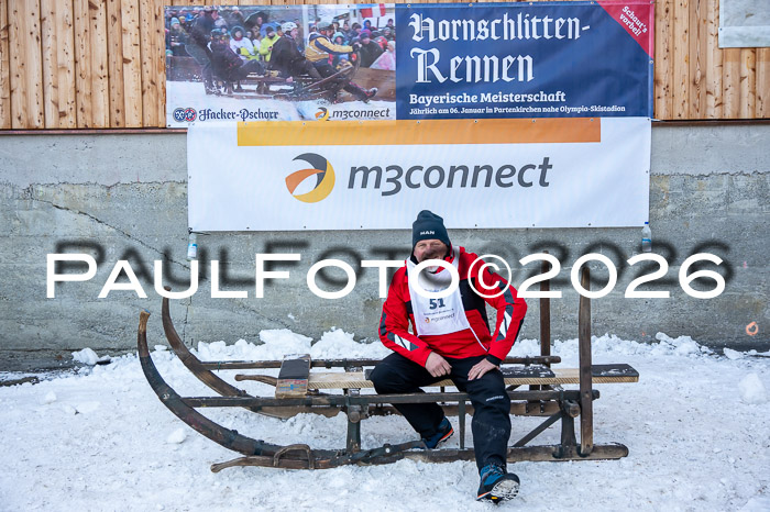 55. Hornschlittenrennen Partenkirchen, 06.01.2026