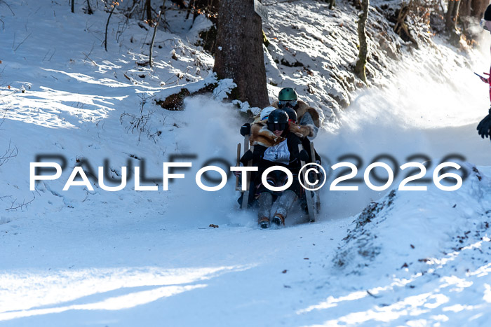 55. Hornschlittenrennen Partenkirchen, 06.01.2026