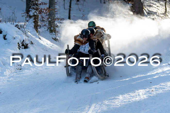 55. Hornschlittenrennen Partenkirchen, 06.01.2026