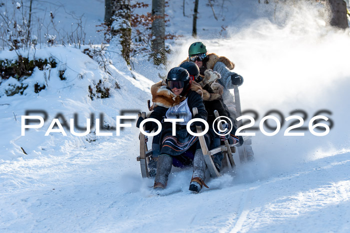 55. Hornschlittenrennen Partenkirchen, 06.01.2026