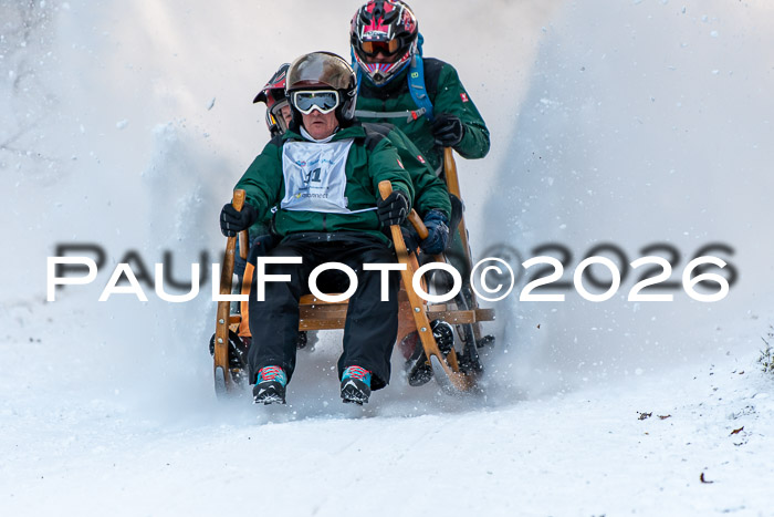 55. Hornschlittenrennen Partenkirchen, 06.01.2026