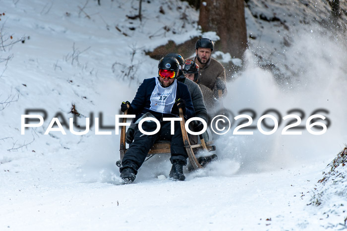 55. Hornschlittenrennen Partenkirchen, 06.01.2026