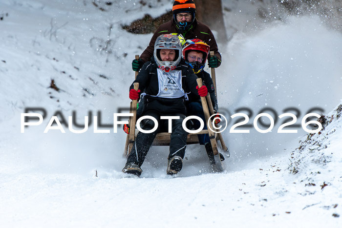 55. Hornschlittenrennen Partenkirchen, 06.01.2026