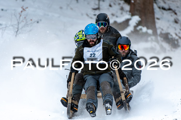 55. Hornschlittenrennen Partenkirchen, 06.01.2026