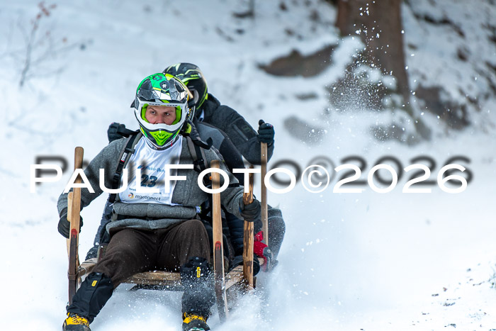 55. Hornschlittenrennen Partenkirchen, 06.01.2026