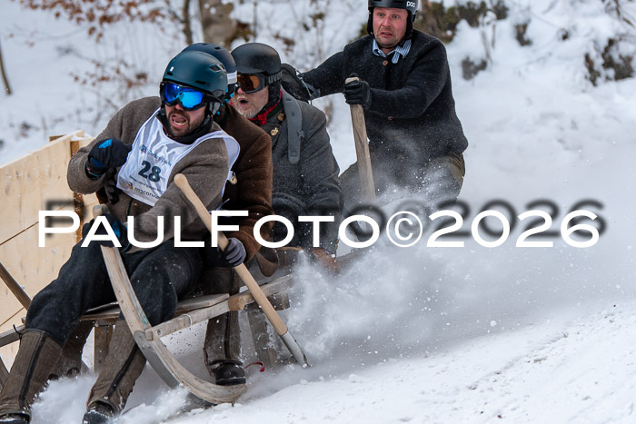 55. Hornschlittenrennen Partenkirchen, 06.01.2026