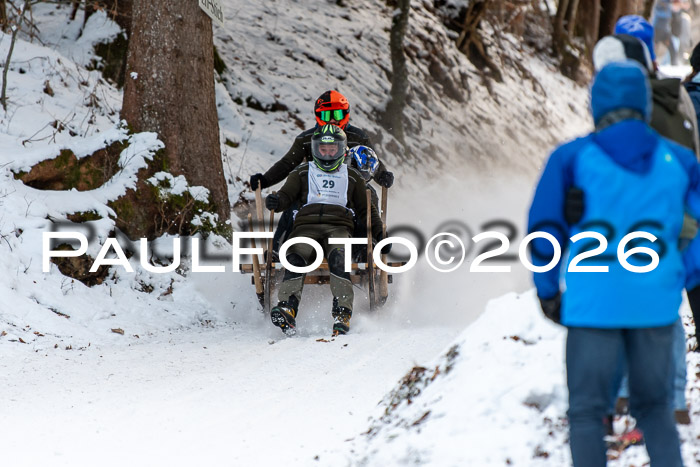 55. Hornschlittenrennen Partenkirchen, 06.01.2026