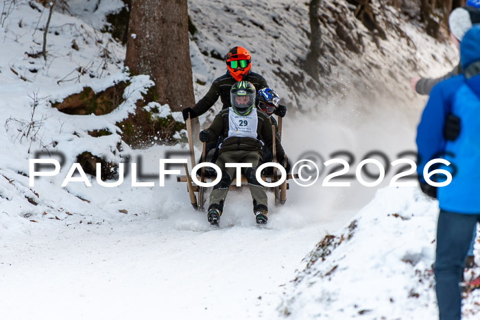 55. Hornschlittenrennen Partenkirchen, 06.01.2026