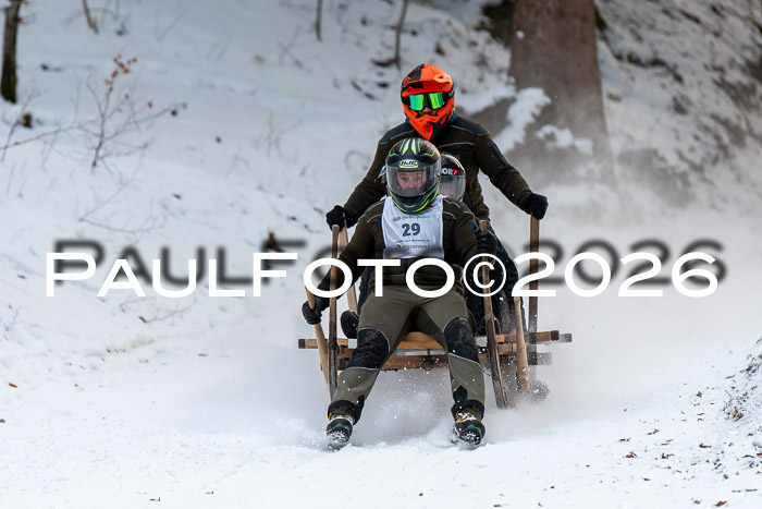 55. Hornschlittenrennen Partenkirchen, 06.01.2026