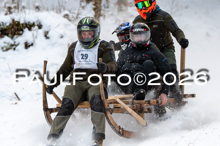55. Hornschlittenrennen Partenkirchen, 06.01.2026