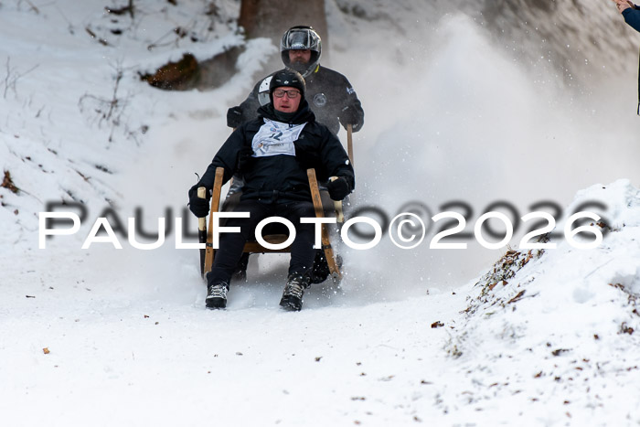 55. Hornschlittenrennen Partenkirchen, 06.01.2026