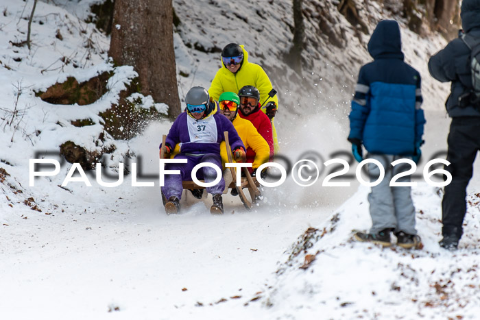 55. Hornschlittenrennen Partenkirchen, 06.01.2026
