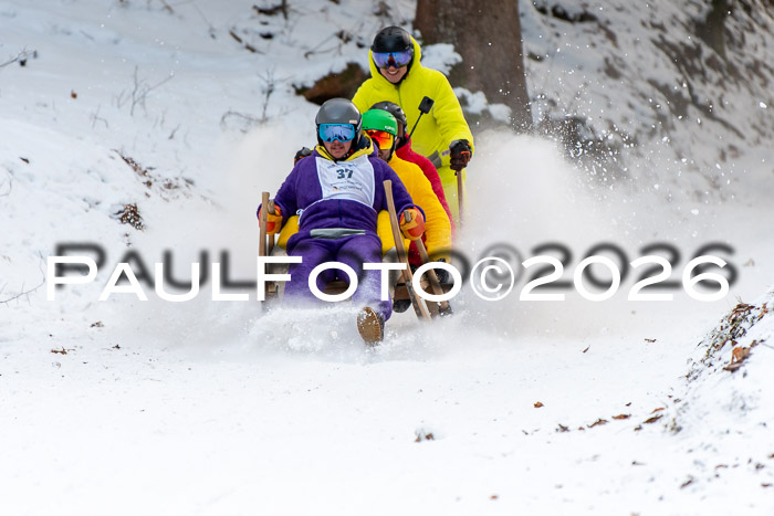 55. Hornschlittenrennen Partenkirchen, 06.01.2026