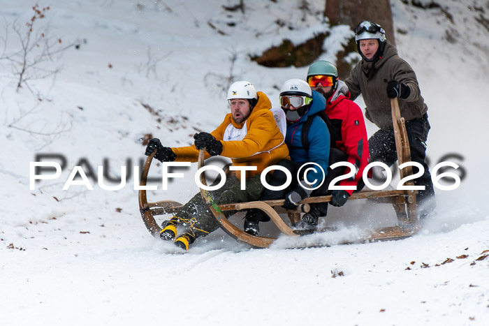 55. Hornschlittenrennen Partenkirchen, 06.01.2026
