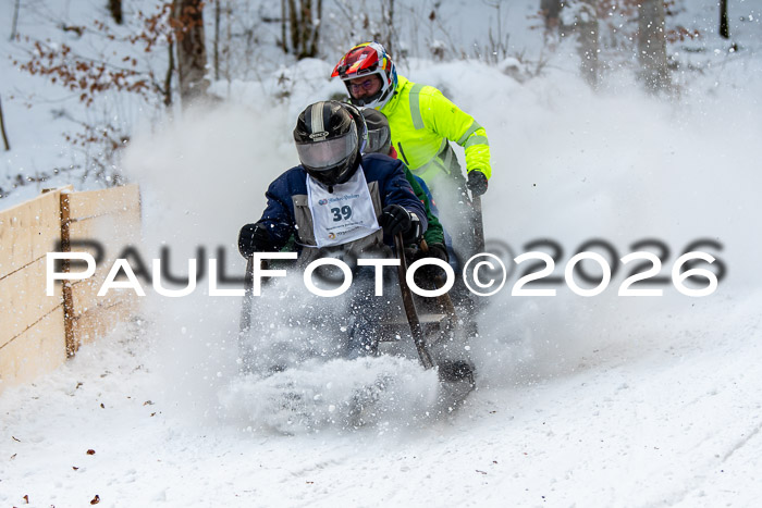 55. Hornschlittenrennen Partenkirchen, 06.01.2026