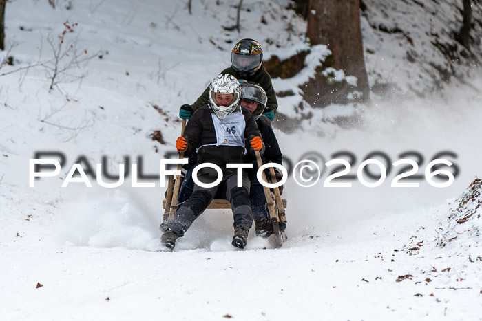 55. Hornschlittenrennen Partenkirchen, 06.01.2026