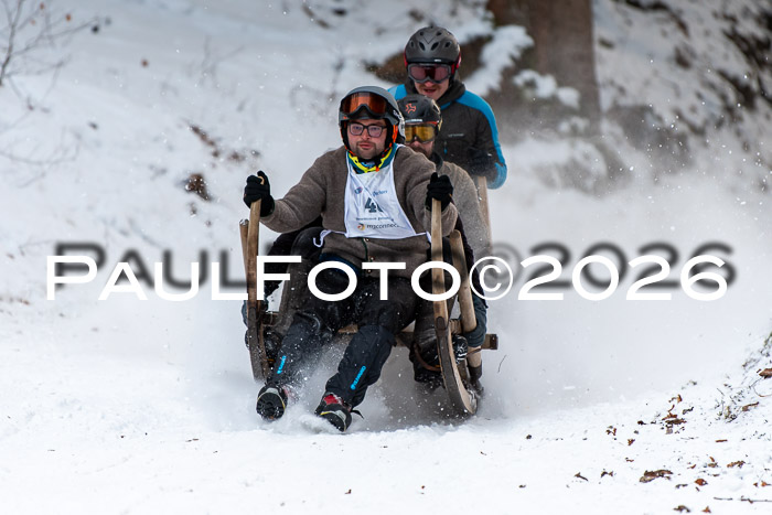 55. Hornschlittenrennen Partenkirchen, 06.01.2026